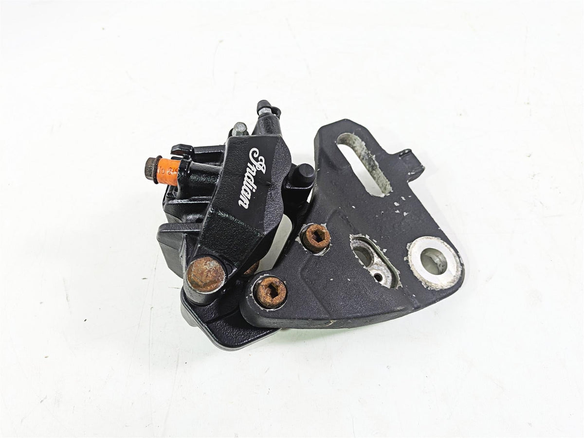 2018 Indian Chieftain Limited Rear Brake Caliper & Bracket 1912006 {{ shop.shopifyCountryName }} - Mototech271