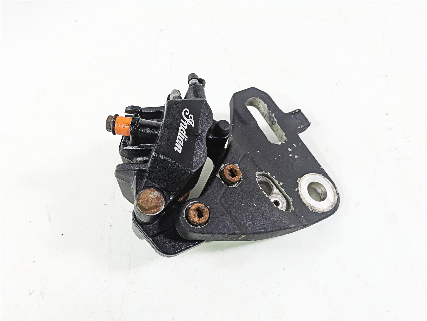 2018 Indian Chieftain Limited Rear Brake Caliper & Bracket 1912006 {{ shop.shopifyCountryName }} - Mototech271