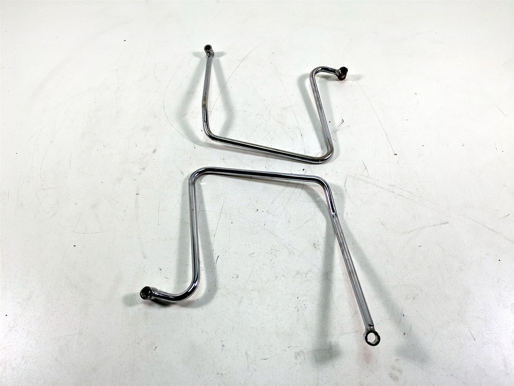 2000 Harley Dyna FXDL Low Rider Rear Saddlebag Rail Holder Mount Set {{ shop.shopifyCountryName }} - Mototech271