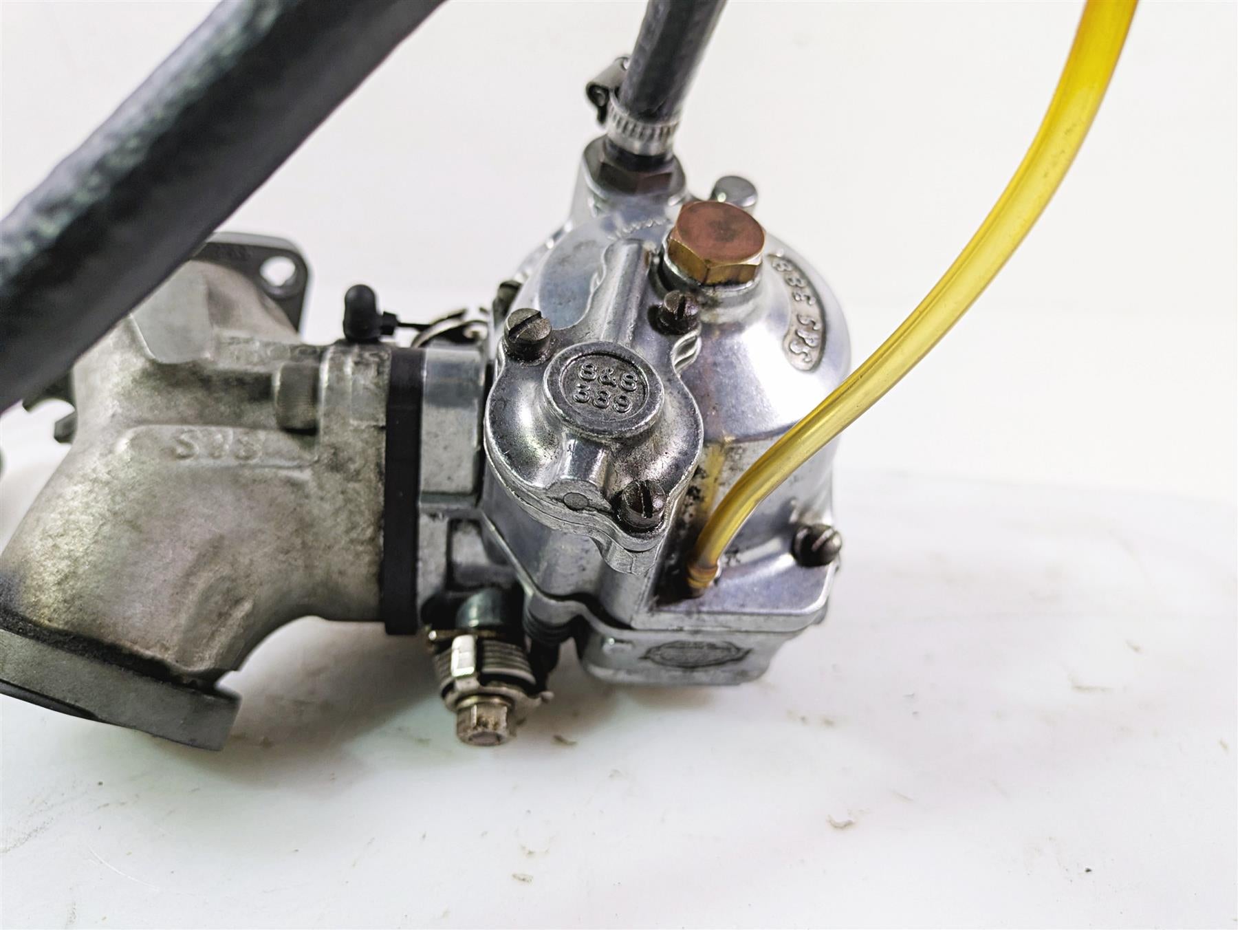 2002 Indian Spirit Deluxe S&S Super E Shorty Carb Carburetor & Intake 03-300 {{ shop.shopifyCountryName }} - Mototech271