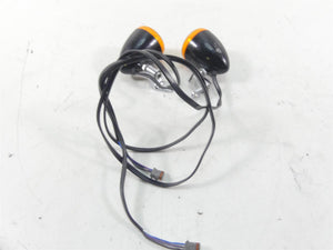 2017 Harley FLS Softail Slim Front Blinker Turn Signal Set - Read 67800523