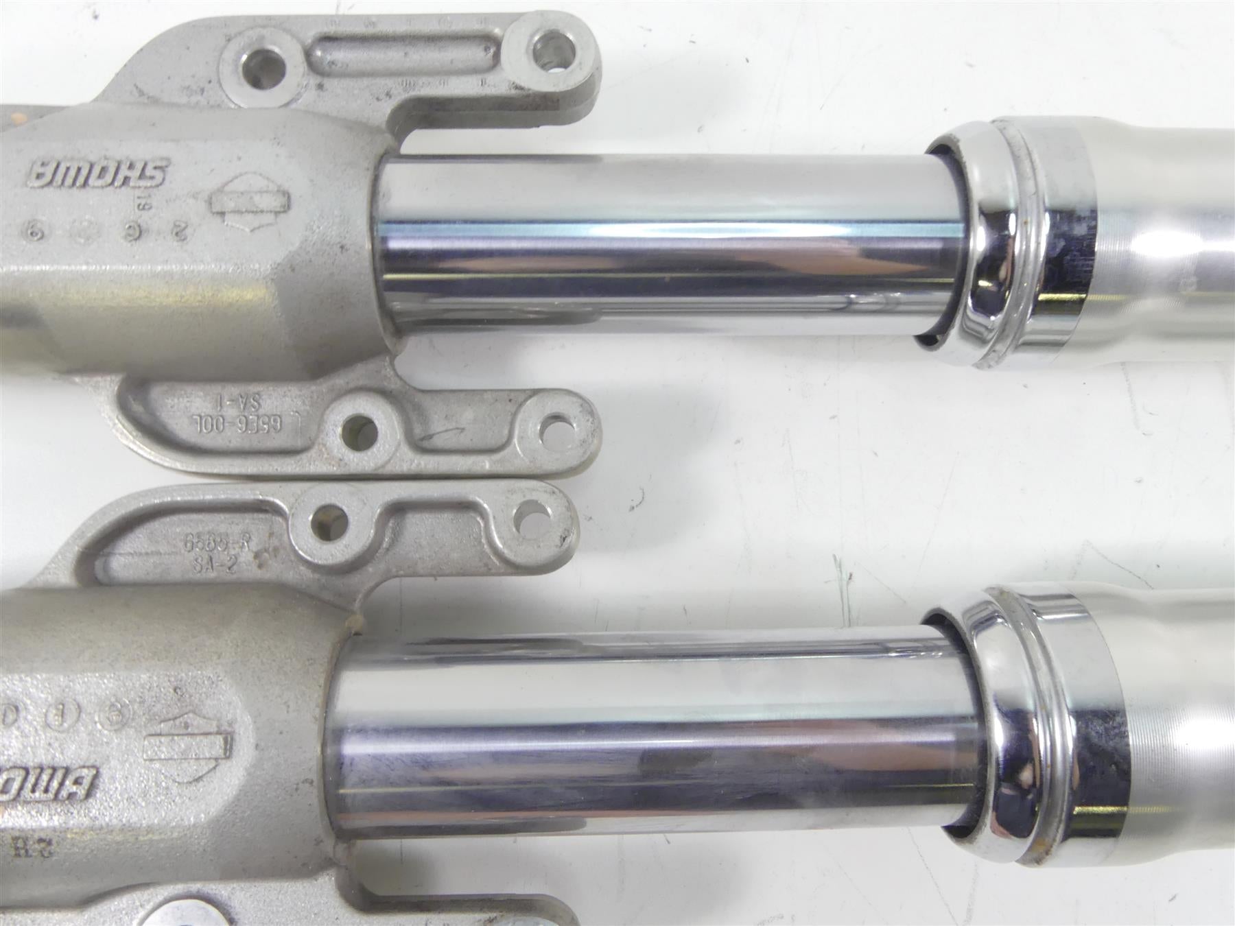 2013 Harley VRSCF Muscle V-Rod Straight Front Fork Leg Set 48700-09 48701-09 {{ shop.shopifyCountryName }} - Mototech271