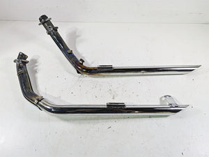 2003 Harley Touring FLHTCUI 100TH E-Glide Paughco Drag Pipes Exhaust Set 735EVOS | Mototech271