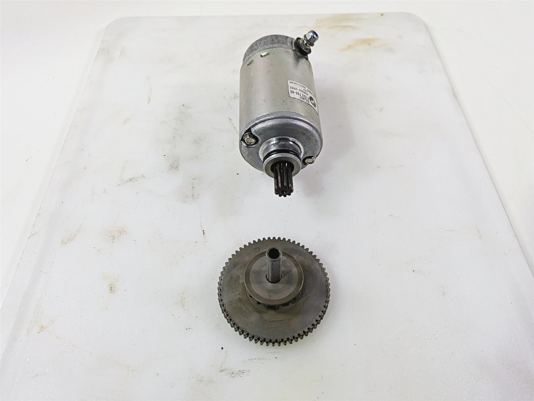 2014 BMW K1300S K40 Starter Motor And Starter Gear Denso 12419457327 8533755 {{ shop.shopifyCountryName }} - Mototech271