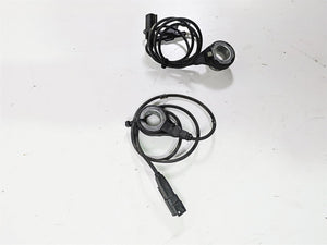2015 Harley FXDF Dyna Fat Bob Front Rear Abs Brake Wheel Speed Sensors 40682-12