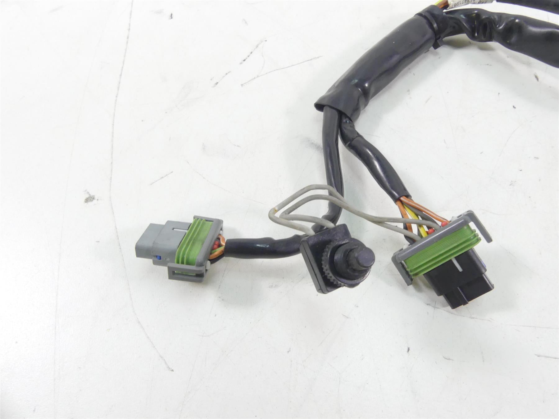 2009 Harley FXDL Dyna Low Rider Dual Gauges Instrument Wiring Harness 67482-06A {{ shop.shopifyCountryName }} - Mototech271