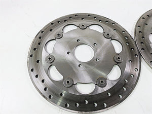 2015 Harley FXDF Dyna Fat Bob Front Brake Rotor Disc Set 46717-10