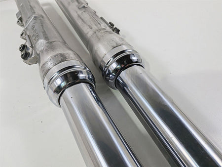 2014 Harley FXDL Dyna Low Rider Dual Brake Front Fork Leg Set 49mm Read 45400052 {{ shop.shopifyCountryName }} - Mototech271