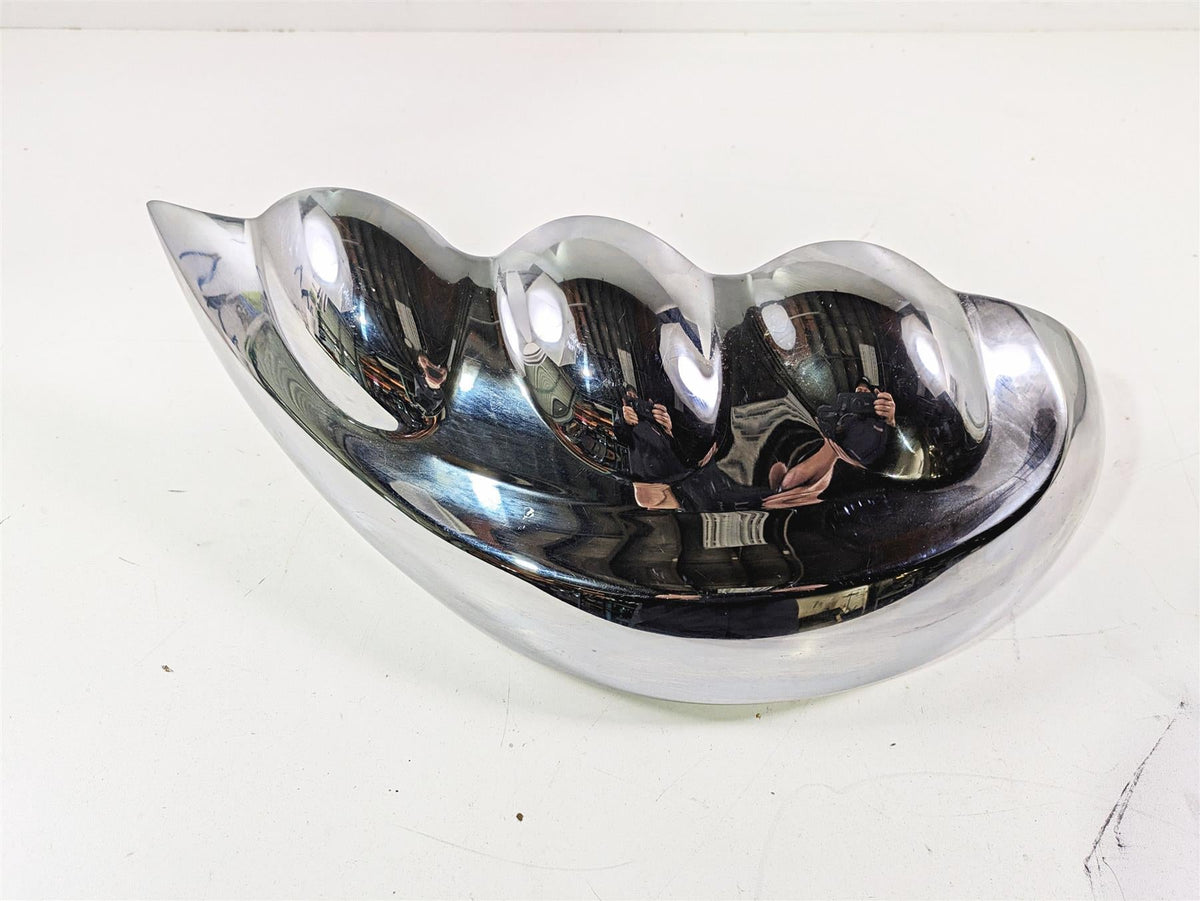 2006 Triumph Rocket 3 Air Inlet Side Chrome Cover Fairing T2202242 {{ shop.shopifyCountryName }} - Mototech271