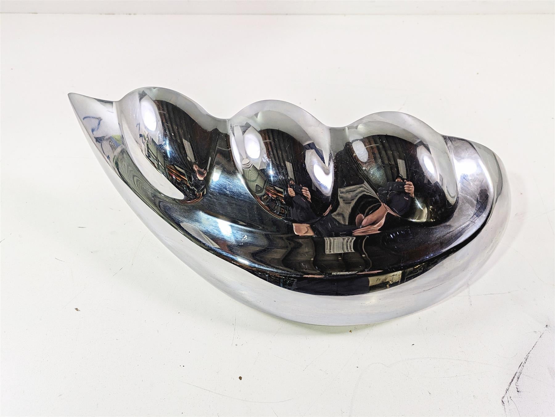 2006 Triumph Rocket 3 Air Inlet Side Chrome Cover Fairing T2202242 {{ shop.shopifyCountryName }} - Mototech271