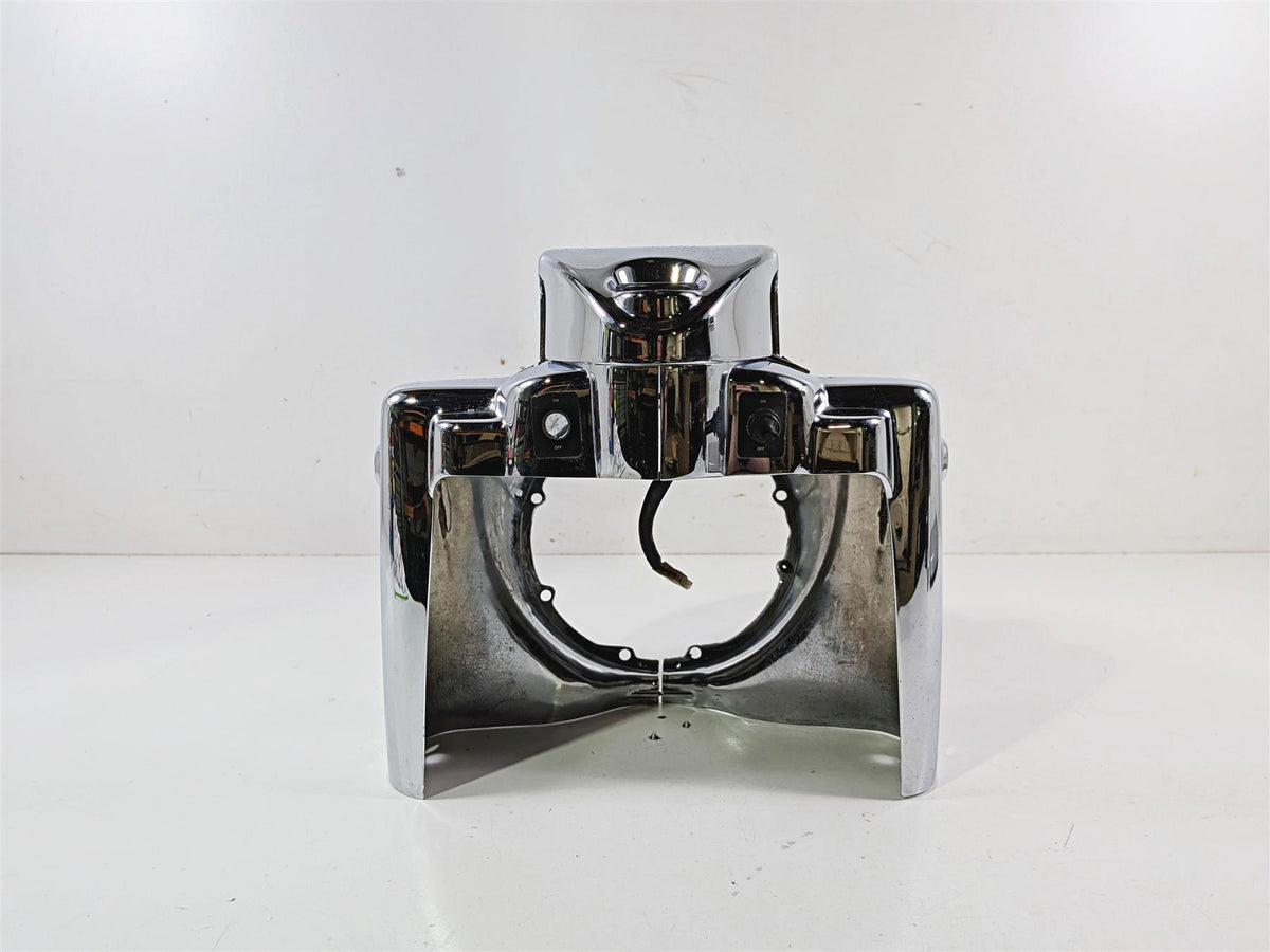 2001 Harley FLHRCI Road King Chrome Headlight Nacelle - Read 67924-06 67866-94 {{ shop.shopifyCountryName }} - Mototech271