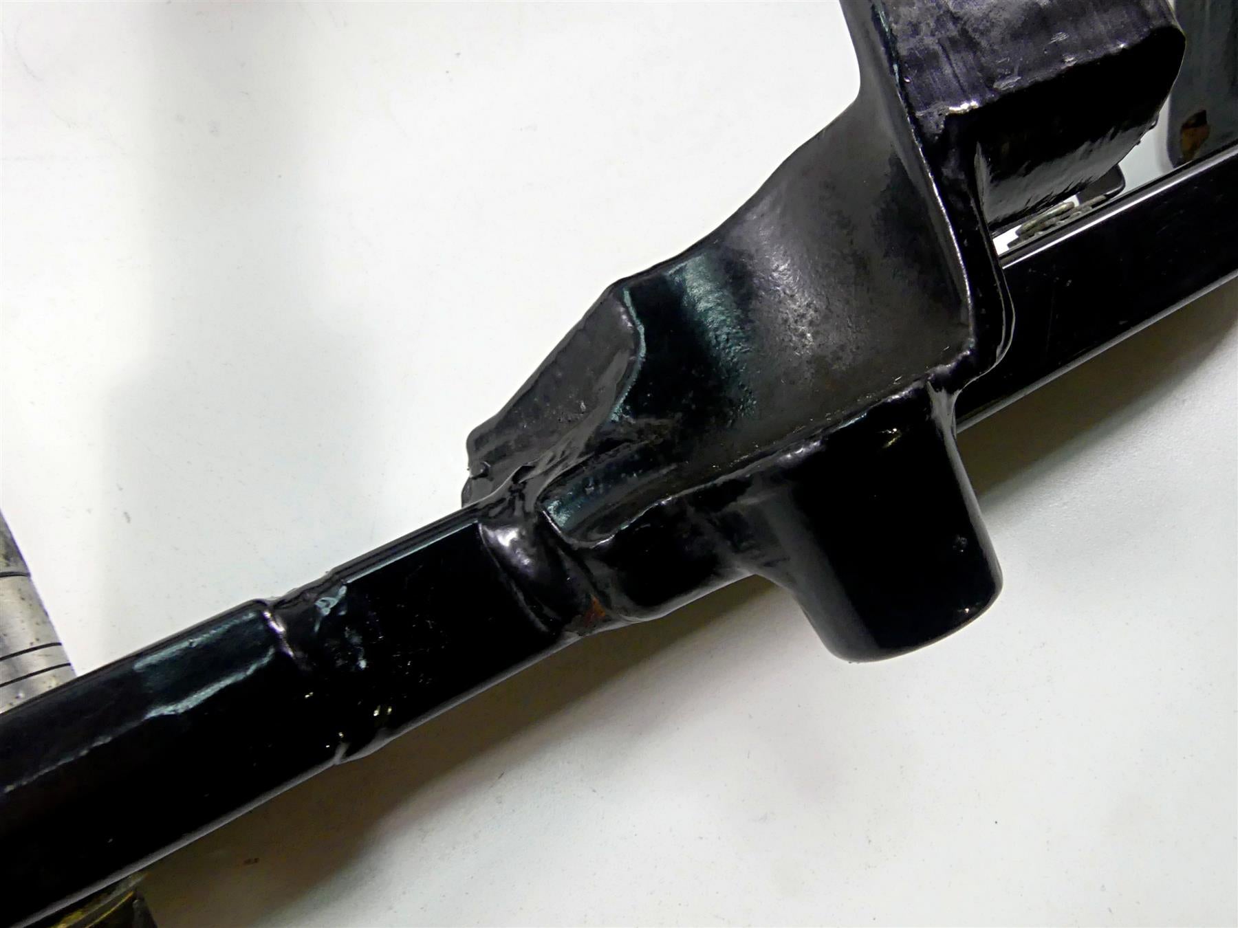 2014 Harley FXDL Dyna Low Rider Rear Swingarm & Belt Guards 25mm Axle 47820-10 {{ shop.shopifyCountryName }} - Mototech271