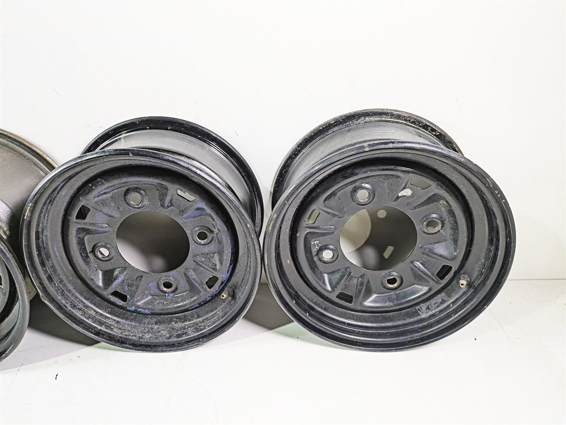 2020 Polaris General 1000 EPS Oem Steel Rim Wheel Set 12x6 12x8 1525240 1521690 {{ shop.shopifyCountryName }} - Mototech271
