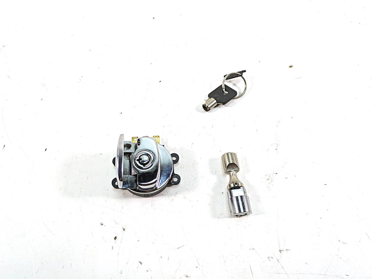 2006 Harley Softail FXSTSI Springer Ignition Switch Steering Lock Key 71450-04 {{ shop.shopifyCountryName }} - Mototech271