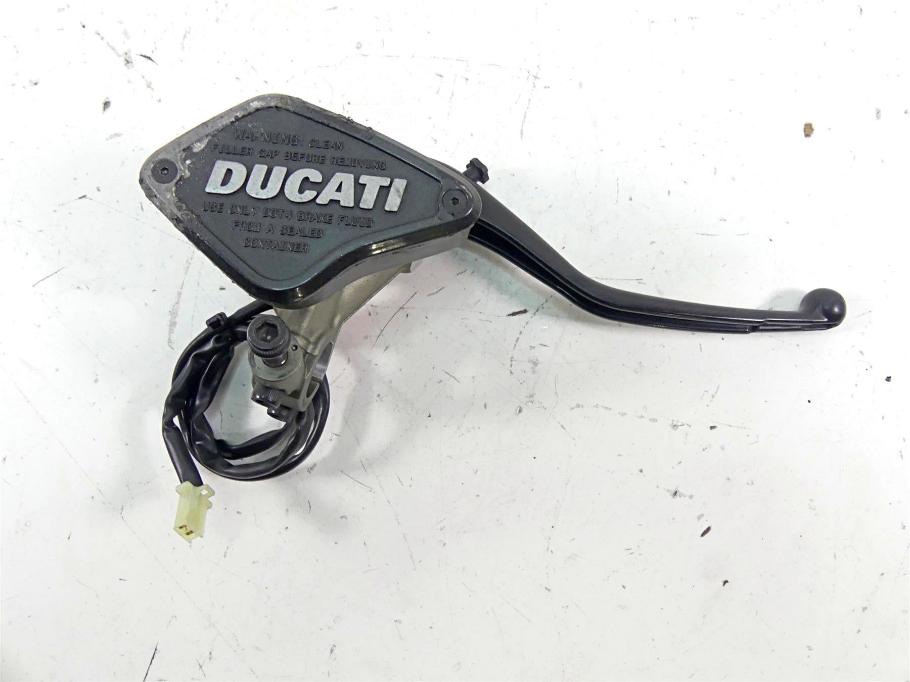 2013 Ducati Diavel Red Brembo Radial Front Brake Master Cylinder 62440661AB {{ shop.shopifyCountryName }} - Mototech271