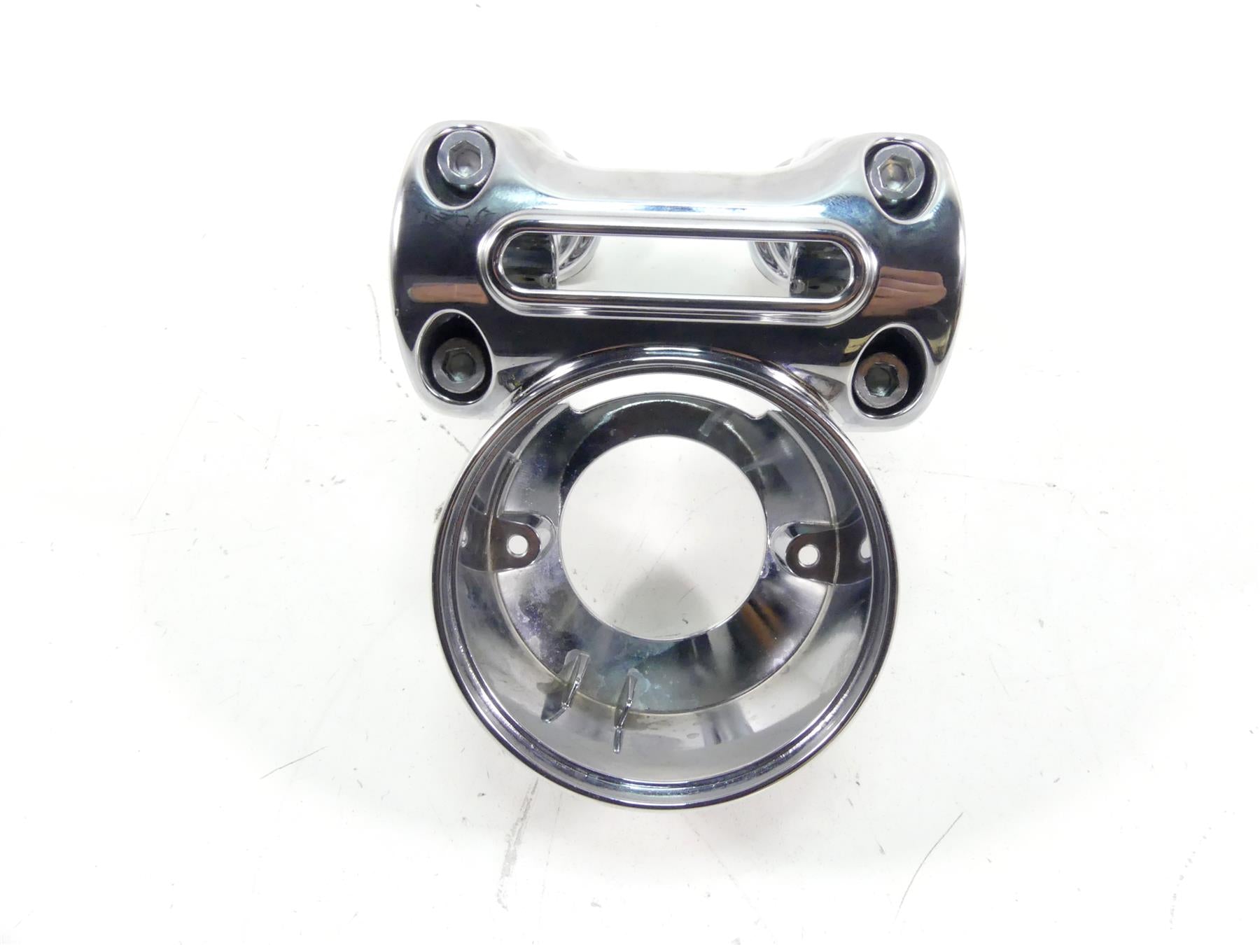 2017 Harley Softail FXSB Breakout Speedometer Chrome Mount  & Riser 55900043 | Mototech271