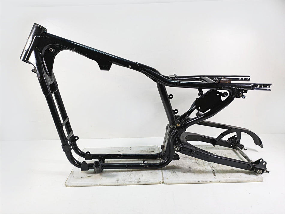 1986 Harley Sportster XLH 883 Straight Main Frame Chassis & Swingarm With Clean Texas Title 47150-86A {{ shop.shopifyCountryName }} - Mototech271