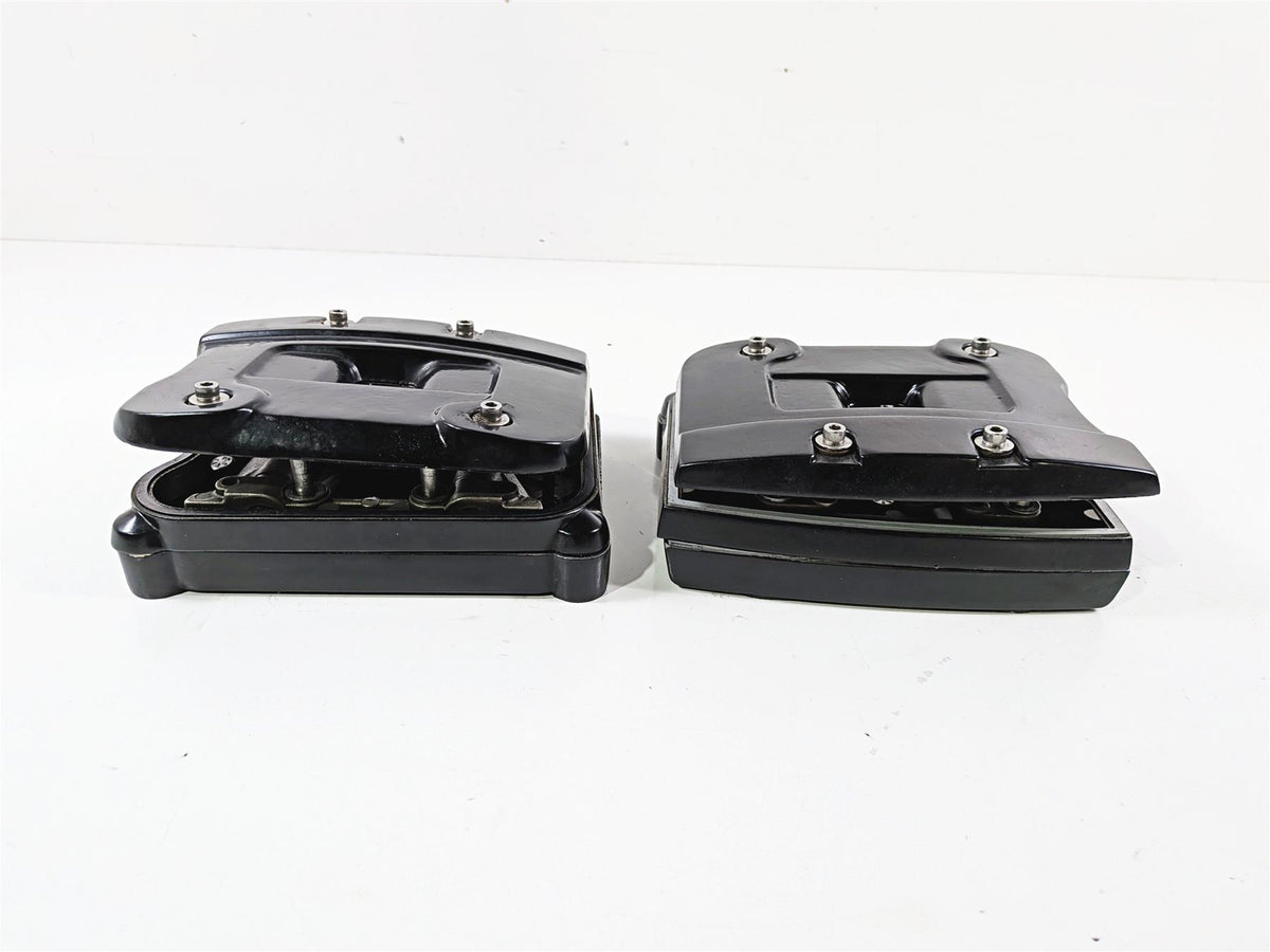 1990 Harley Touring FLHTC Electra Glide Black Rocker Box Valve Covers 17507-85 {{ shop.shopifyCountryName }} - Mototech271