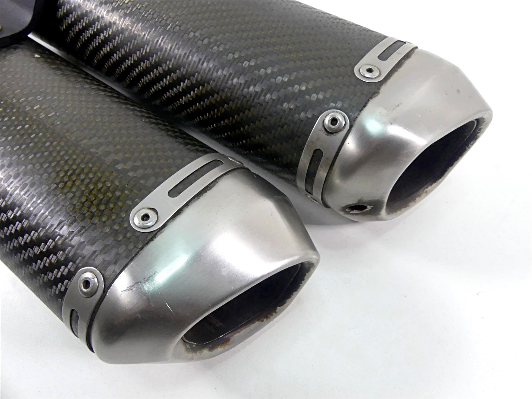 2012 Ducati Monster 1100 EVO Termignoni Slip On Exhaust Muffler Pipe 96458811B {{ shop.shopifyCountryName }} - Mototech271