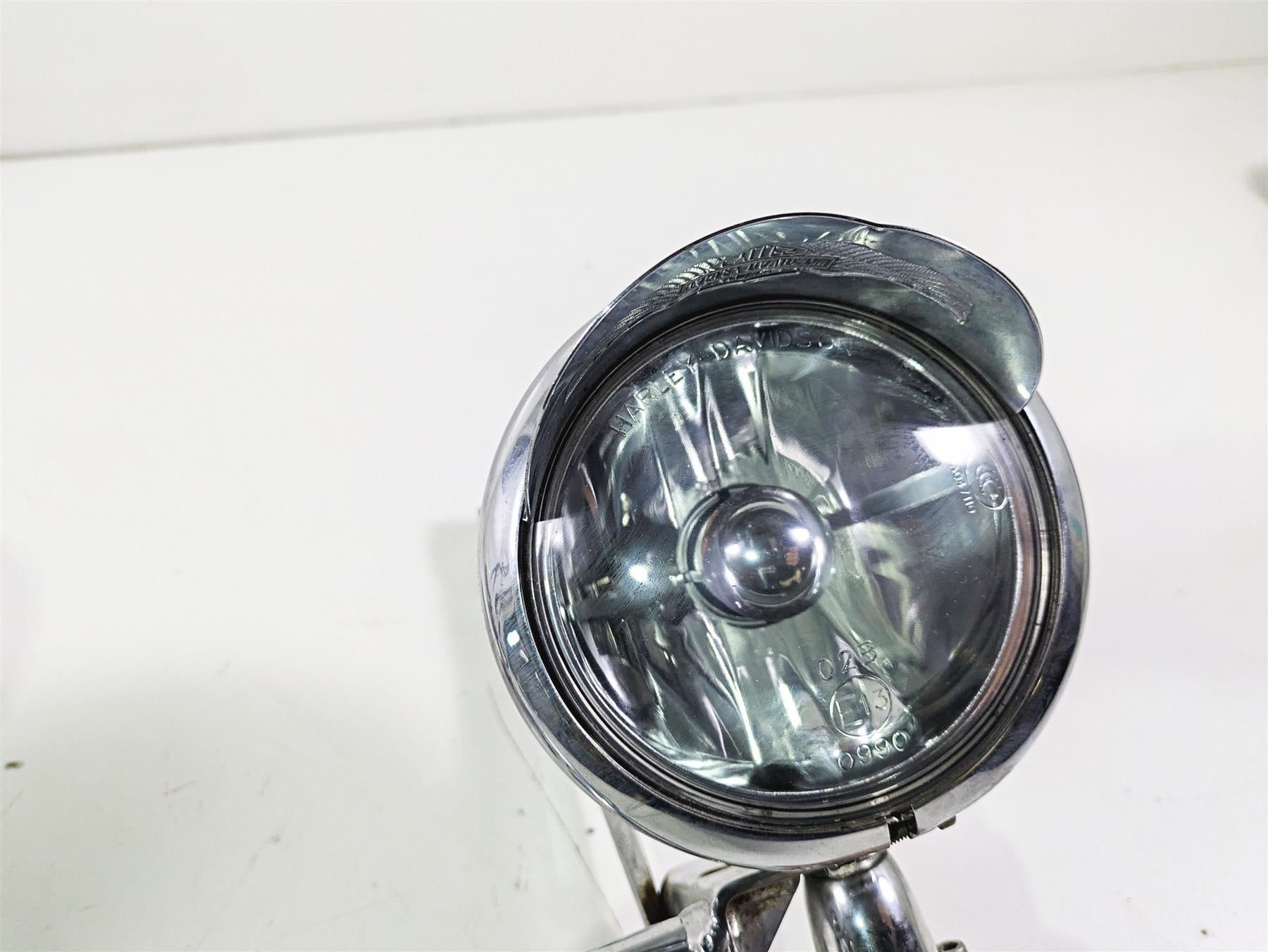 2004 Harley Softail FLSTF Fat Boy Front Spot Lights & Blinker For Parts 68972-00 {{ shop.shopifyCountryName }} - Mototech271