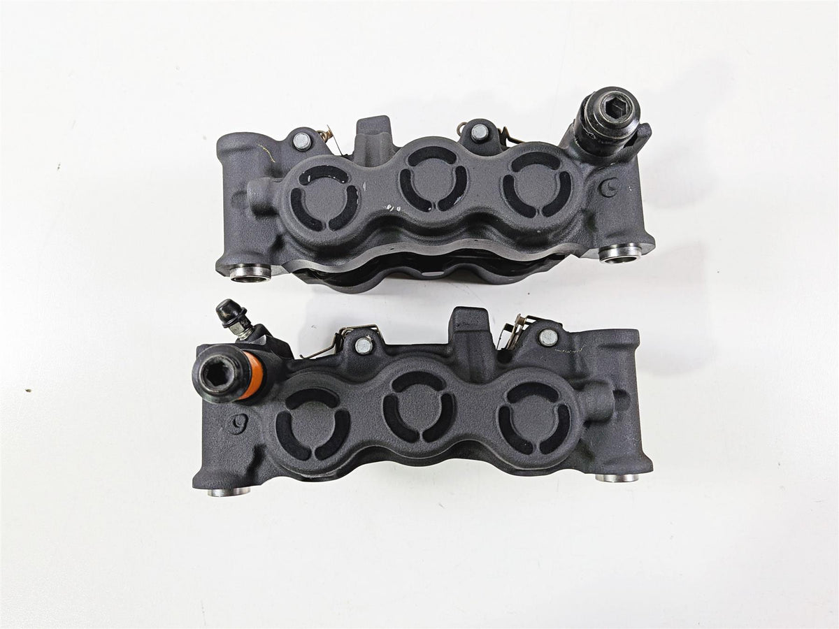 2009 Yamaha VMX17 V-Max 1700 Front Brake Caliper Set 128mm 4C8-2580T-10-00-Mototech271