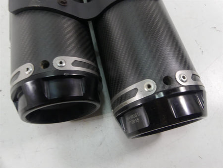 2015 Ducati Monster 1200 S Termignoni Carbon Slip On Exhaust Muffler 96410251A {{ shop.shopifyCountryName }} - Mototech271