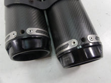 Load image into Gallery viewer, 2015 Ducati Monster 1200 S Termignoni Carbon Slip On Exhaust Muffler 96410251A | Mototech271
