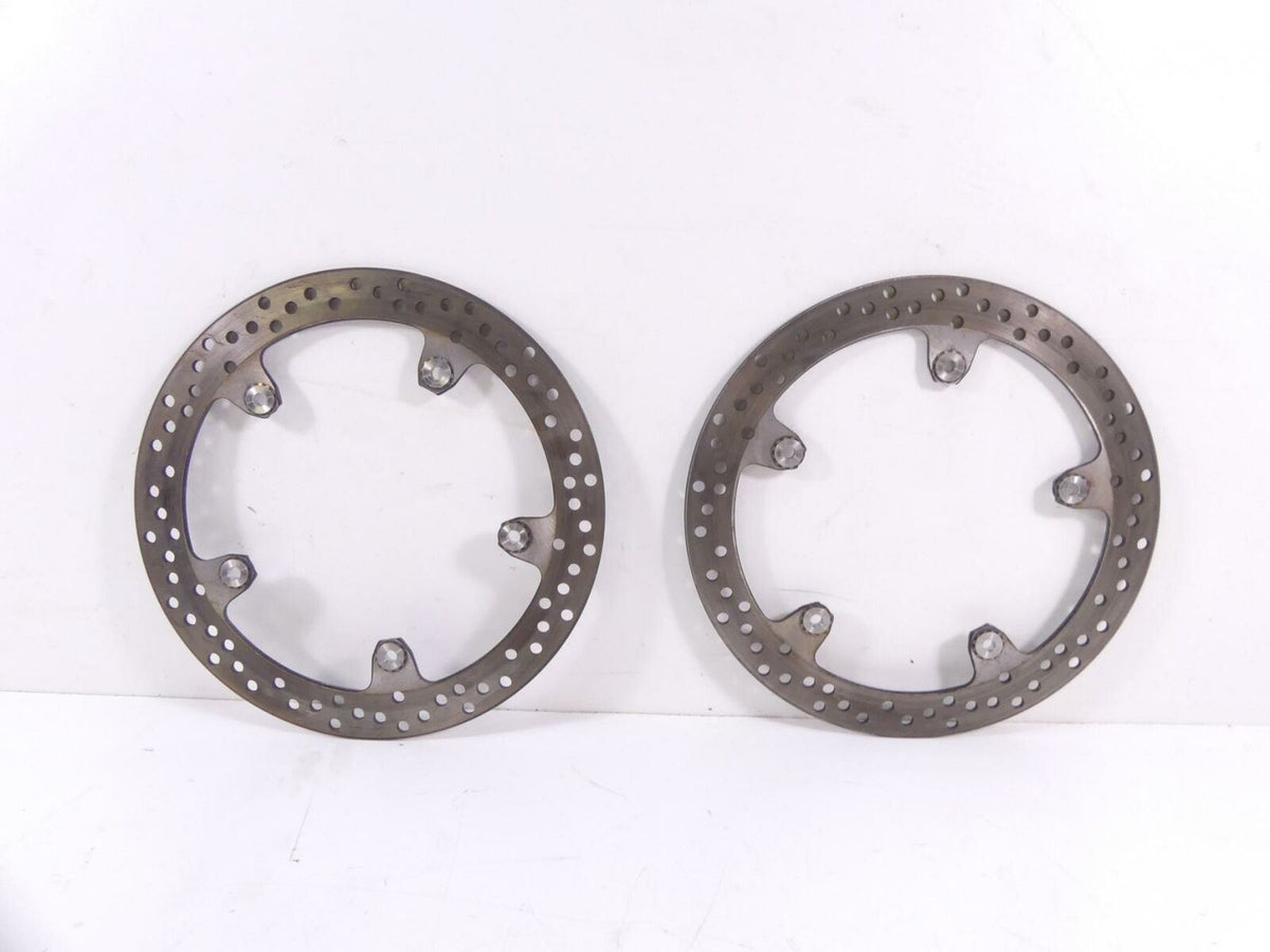 2014 BMW R1200 RT RTW K52 Front Brake Rotor Disc Set 320mm 34118526575 {{ shop.shopifyCountryName }} - Mototech271