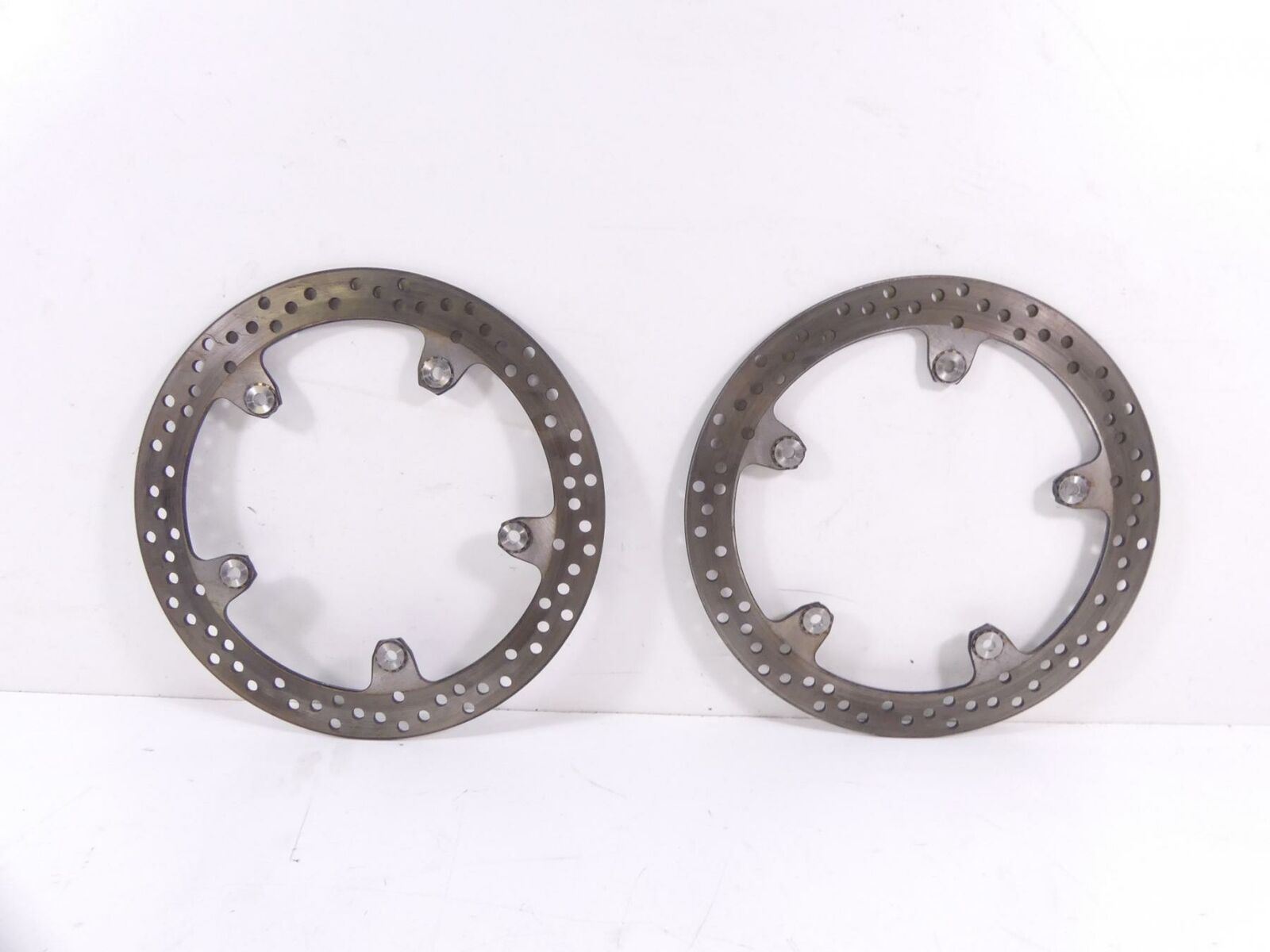 2014 BMW R1200 RT RTW K52 Front Brake Rotor Disc Set 320mm 34118526575 {{ shop.shopifyCountryName }} - Mototech271