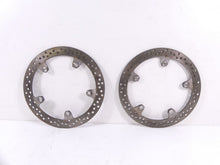 Load image into Gallery viewer, 2014 BMW R1200 RT RTW K52 Front Brake Rotor Disc Set 320mm 34118526575
