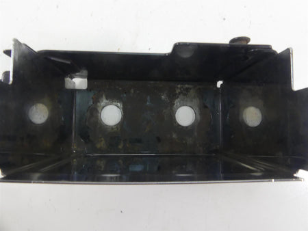 2003 Harley Dyna 100TH FXDL Low Rider Battery Box Stay & Chrome Cover 47132-97B {{ shop.shopifyCountryName }} - Mototech271