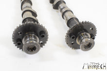 Load image into Gallery viewer, 2012 Triumph 1050 Speed Triple NICE In &amp; Out Camshaft Cam Shaft SET T1141306
