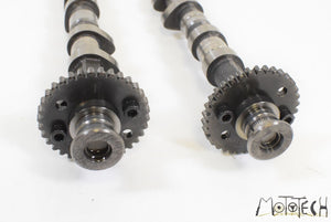 2012 Triumph 1050 Speed Triple NICE In & Out Camshaft Cam Shaft SET T1141306