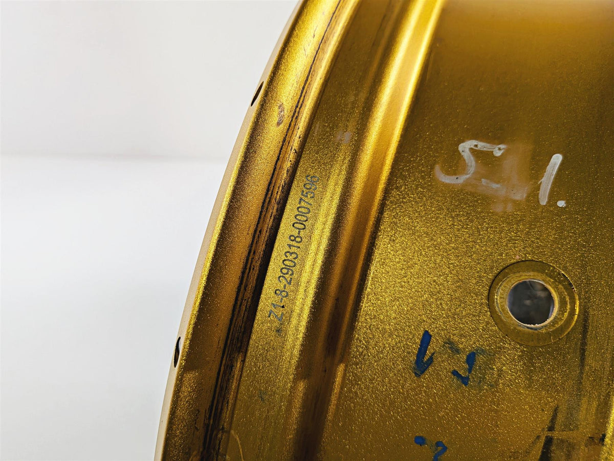 2019 BMW R1250GS K50 Straight Gold Rear Spoke Wheel Rim 17x4.5 36318404333 {{ shop.shopifyCountryName }} - Mototech271