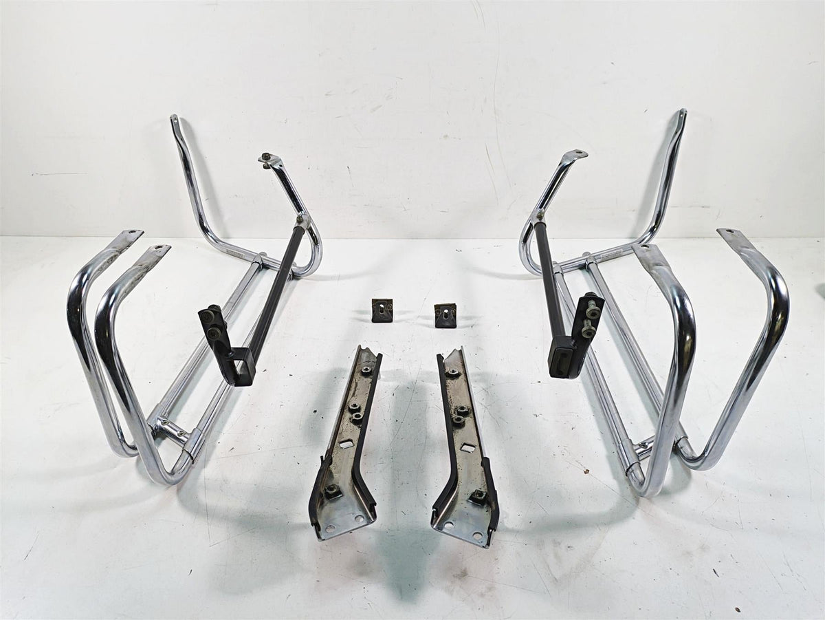 2008 Harley FLHTCU Electra Glide Saddlebag Guard Rail Support Set 49193-93 {{ shop.shopifyCountryName }} - Mototech271