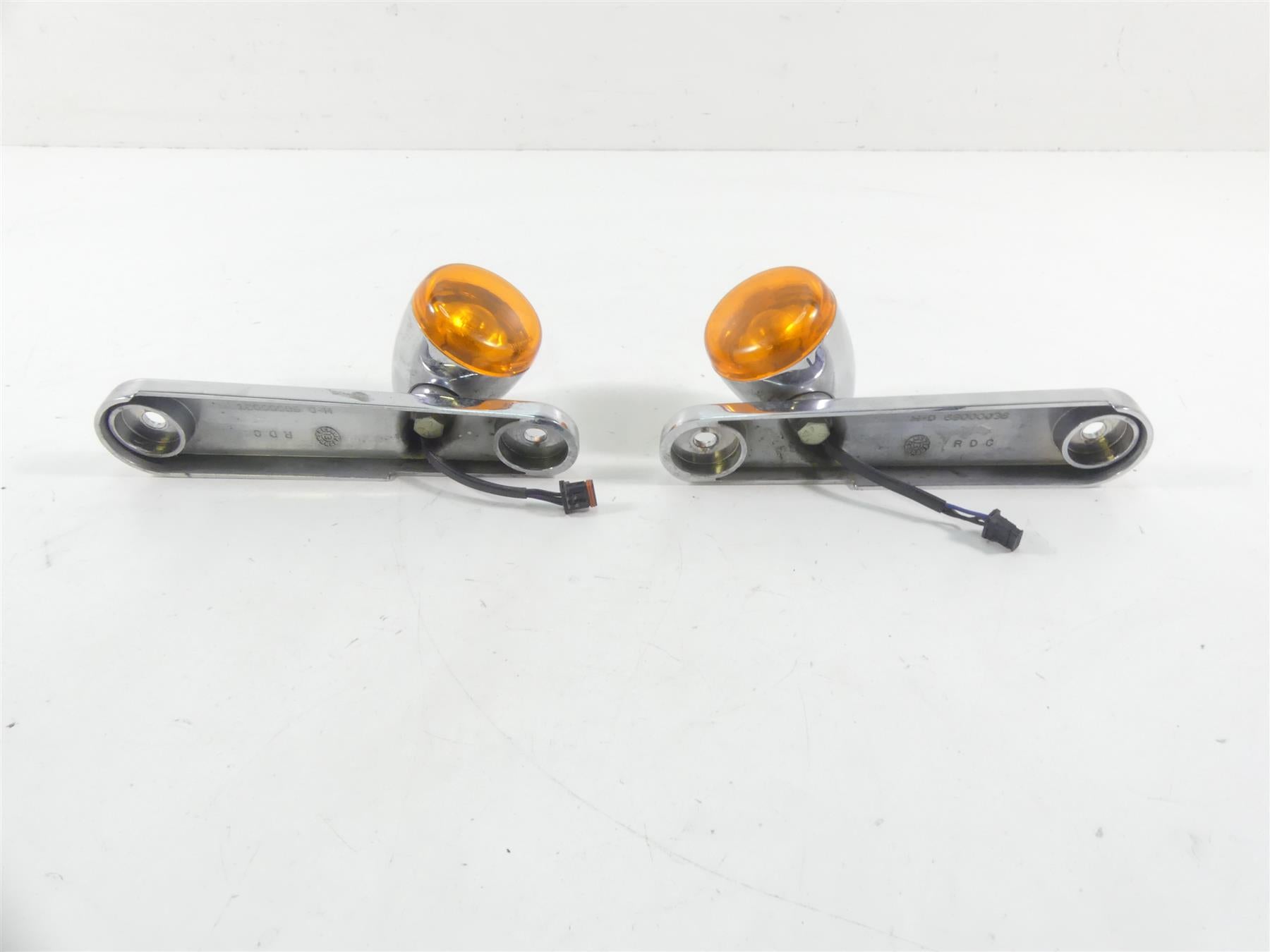 2014 Harley Touring FLHXS Street Glide Sp Front Blinker Turn Signal Set 68000037 {{ shop.shopifyCountryName }} - Mototech271