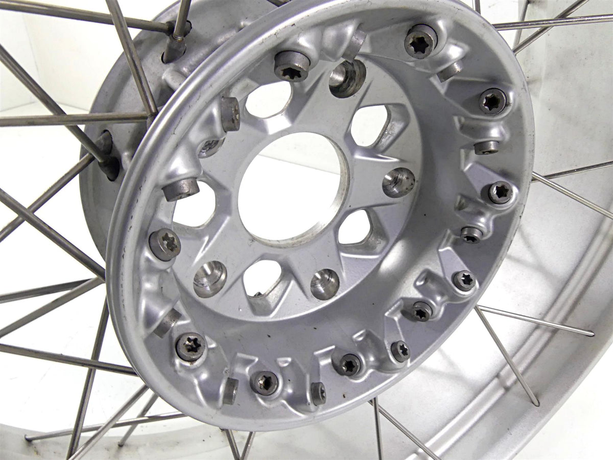 2015 BMW R1200GS GSW K50 17x4.5 Straight Rear Wheel Spoke Rim 36318526651 {{ shop.shopifyCountryName }} - Mototech271