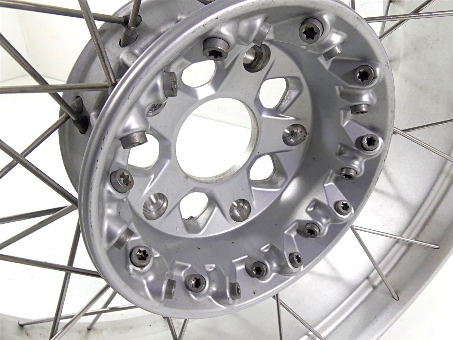2015 BMW R1200GS GSW K50 17x4.5 Straight Rear Wheel Spoke Rim 36318526651 {{ shop.shopifyCountryName }} - Mototech271