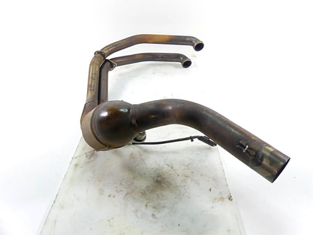 2013 BMW F800GS STD K72 Exhaust Header Manifold - Small Dent 18117679347 {{ shop.shopifyCountryName }} - Mototech271