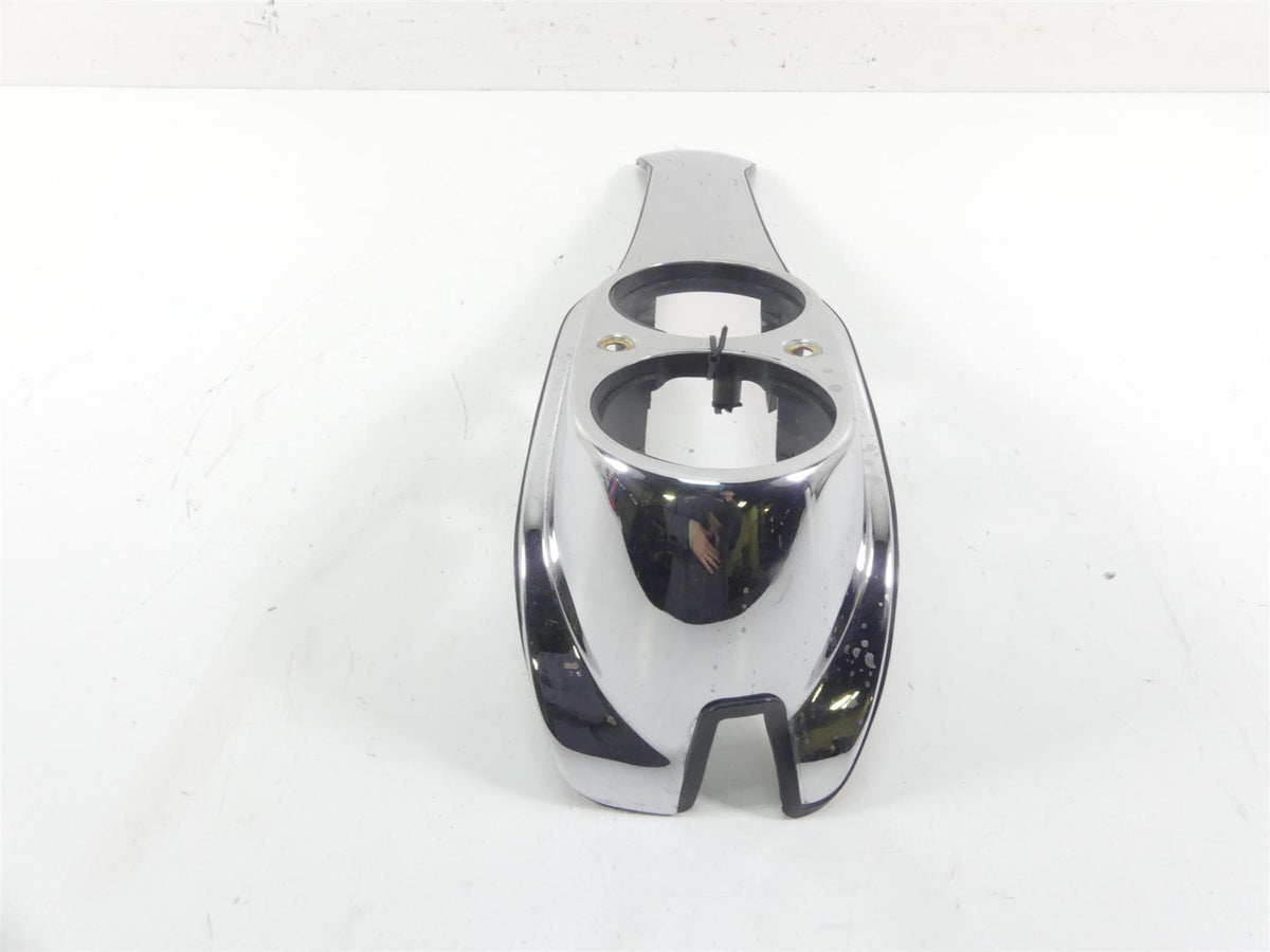2005 Harley Dyna FXDLI Low Rider Chrome Dual Gauges Tank Cover Panel 61695-05 {{ shop.shopifyCountryName }} - Mototech271