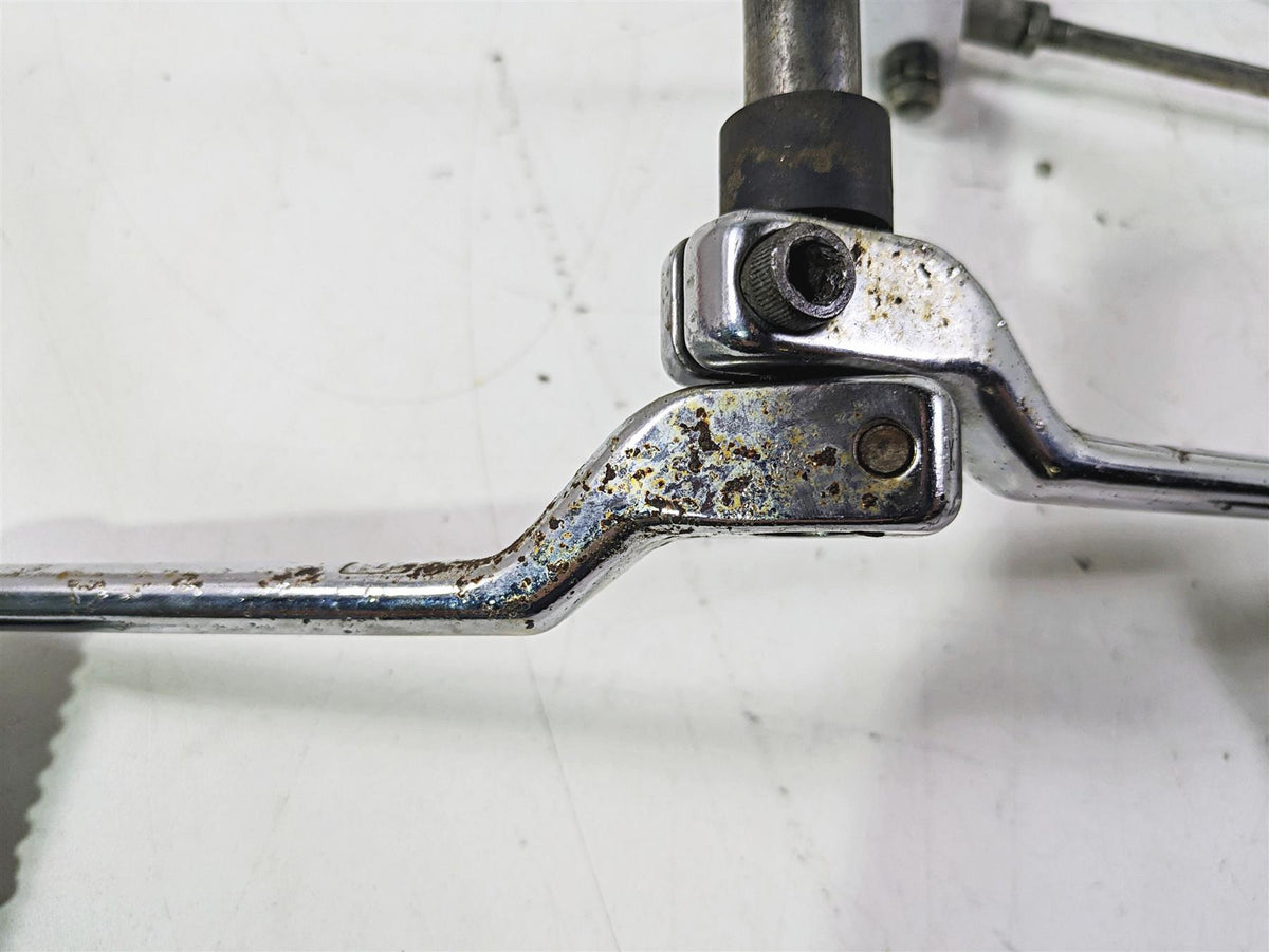 2003 Harley Touring FLHTCUI 100TH E-Glide Shifter Set + Linkage & Cover 33895-82 {{ shop.shopifyCountryName }} - Mototech271