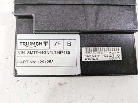 2020 Triumph Street Scrambler 900 Cdi Ecu Ecm Engine Control Module T1291253 {{ shop.shopifyCountryName }} - Mototech271