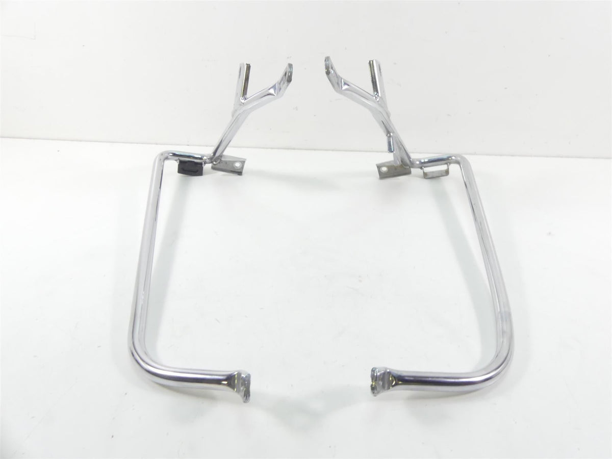 2010 Harley Touring FLHX Street Glide Saddlebag Chrome Rack Mount Set 49207-09 {{ shop.shopifyCountryName }} - Mototech271
