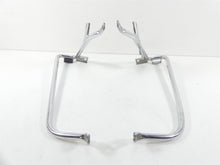 Load image into Gallery viewer, 2010 Harley Touring FLHX Street Glide Saddlebag Chrome Rack Mount Set 49207-09 | Mototech271
