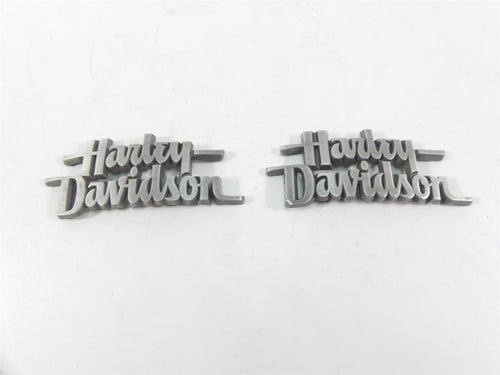 2017 Harley Dyna FXDB Street Bob Fuel Gas Tank Emblem Badge Set 61400098 | Mototech271