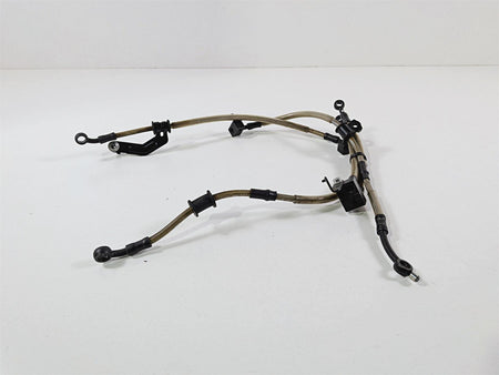 2016 Yamaha YZF R1 RN32 Front Abs Brake Line Set 2CR-2584A-01-00 2CR-2584B-00-00 {{ shop.shopifyCountryName }} - Mototech271
