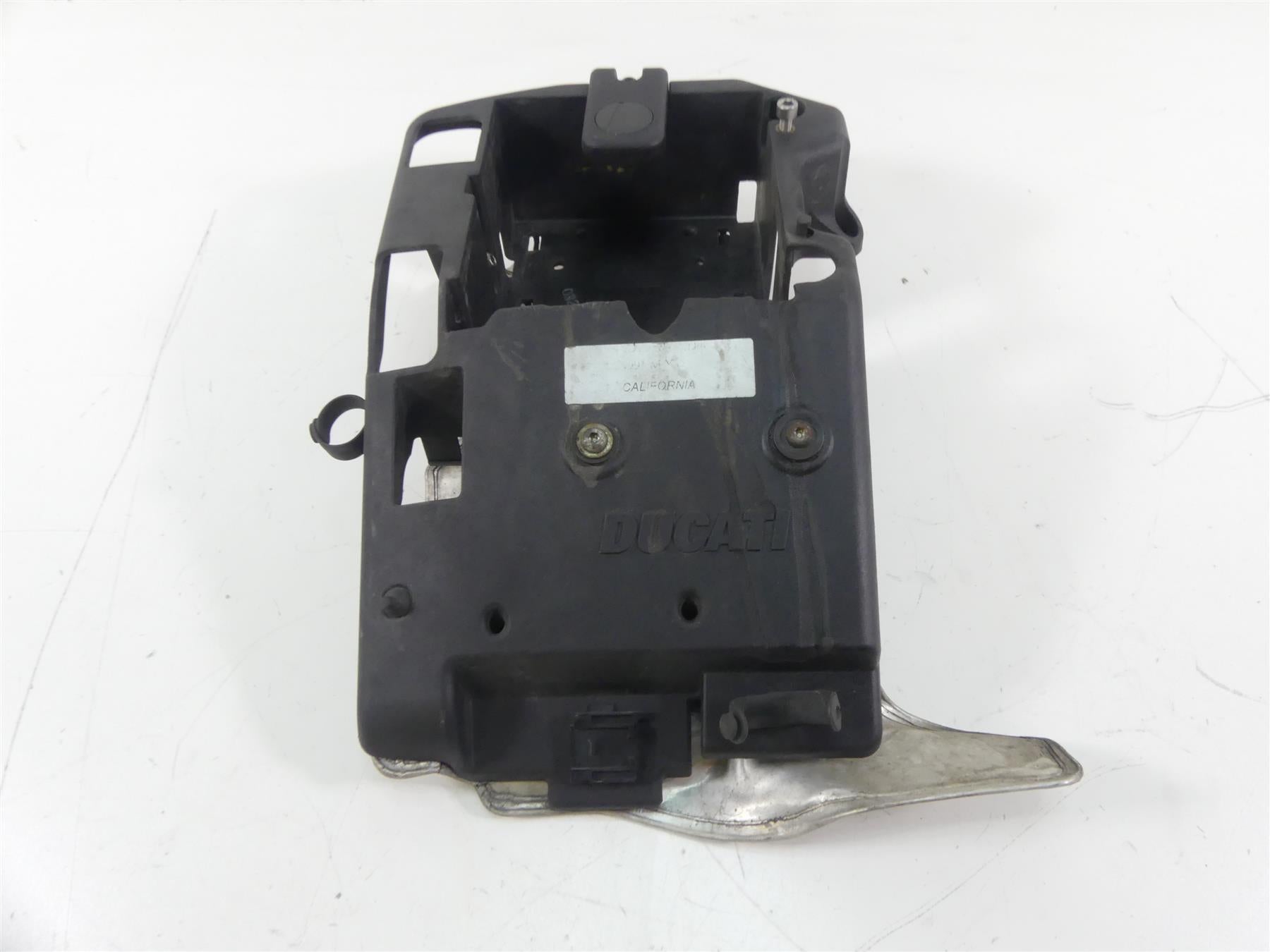 2006 Ducati 999 Biposto Battery & Electrical Holder Stay Bracket Set 82914191A {{ shop.shopifyCountryName }} - Mototech271