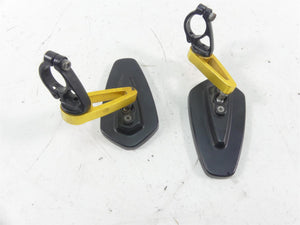 2018 Ducati Hypermotard 939 SP Aftermarket 22mm Handlebar Clamp Mirror Set