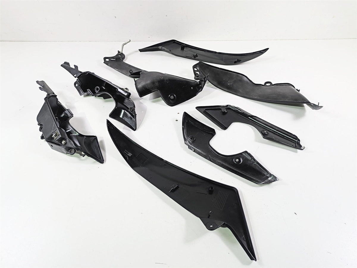 2014 Yamaha YZFR1 R1 RN22 Black Plastic Fairing Infill Cover Set {{ shop.shopifyCountryName }} - Mototech271