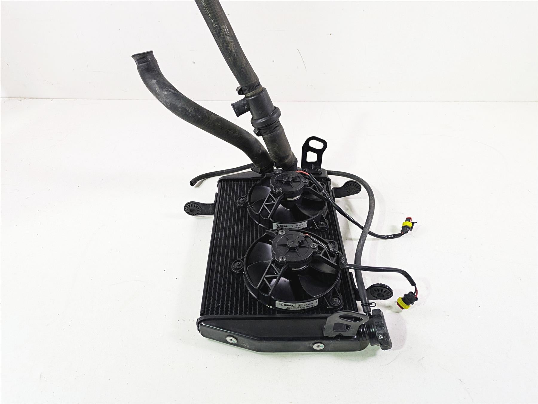 2013 Ducati Hypermotard 821 SP Radiator Fans Reservoir Hoses Set 54840981D {{ shop.shopifyCountryName }} - Mototech271